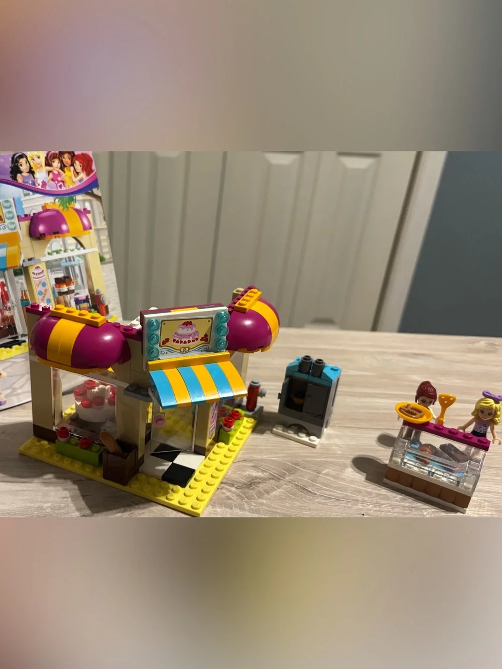 Retired LEGO Friends Cafe & Food Bundle-4 sets!